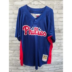 Roy Halladay #34 PHILADELPHIA‎ Phillies Authentic Mitchell Ness Jersey XL 48